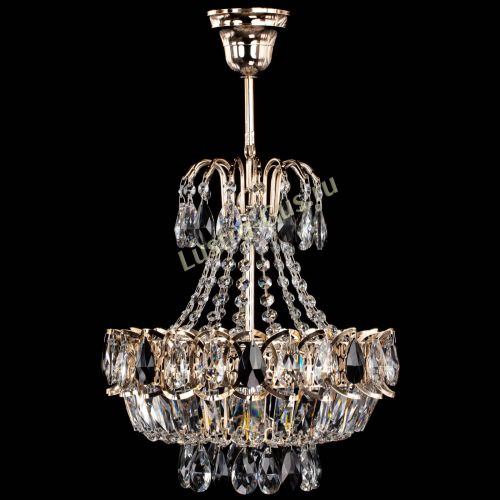 Люстра Ника 1 лампа черная в Сочи Гусь Хрустальный