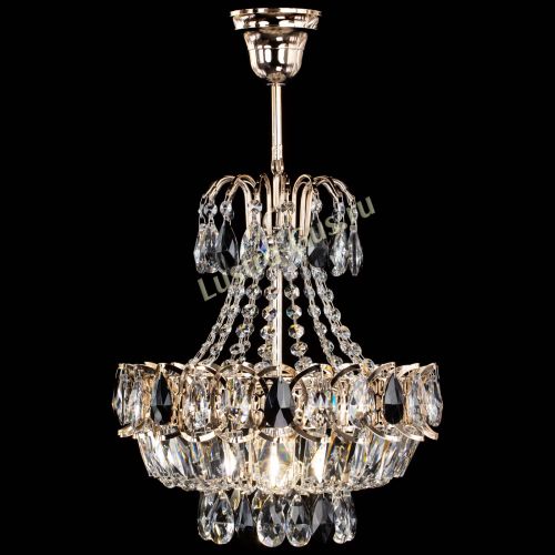 Люстра Ника 1 лампа черная в Сочи Гусь Хрустальный