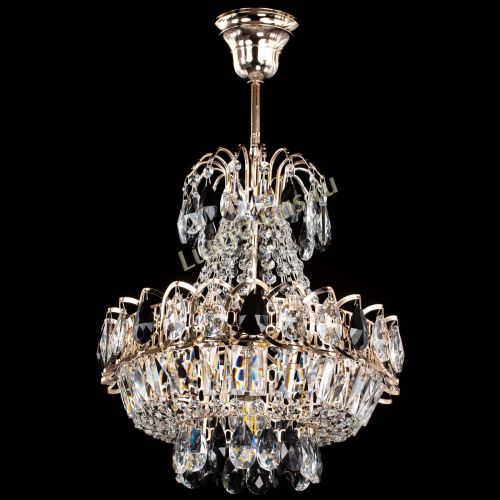 Люстра Ника 1 лампа черная в Сочи Гусь Хрустальный