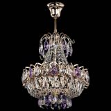 Люстра Ника 1 лампа фиолетовая в Сочи