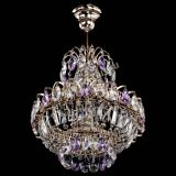 Люстра Ника 1 лампа фиолетовая в Сочи