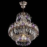 Люстра Ника 1 лампа фиолетовая в Сочи