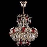 Люстра Ника 1 лампа красная в Сочи