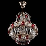 Люстра Ника 1 лампа красная в Сочи