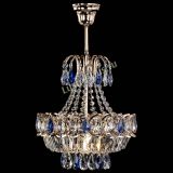 Люстра Ника 1 лампа синяя в Сочи