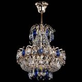 Люстра Ника 1 лампа синяя в Сочи