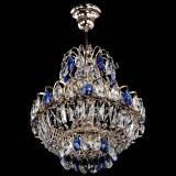 Люстра Ника 1 лампа синяя в Сочи