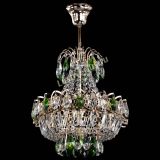 Люстра Ника 1 лампа зеленая в Сочи