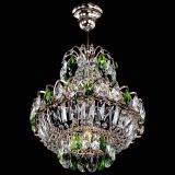 Люстра Ника 1 лампа зеленая в Сочи