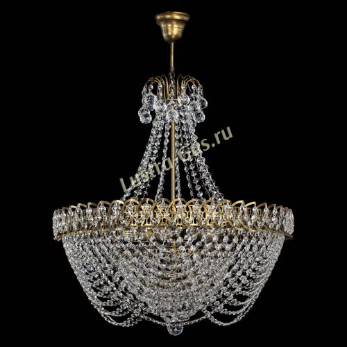 Люстра Ника Лепестки №5 под бронзу в Сочи Гусь Хрустальный