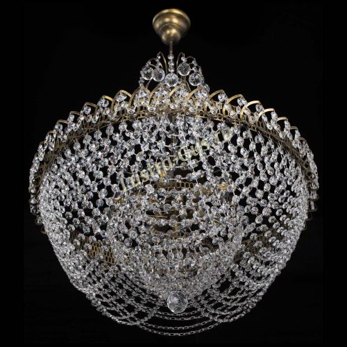 Люстра Ника Лепестки №5 под бронзу в Сочи Гусь Хрустальный