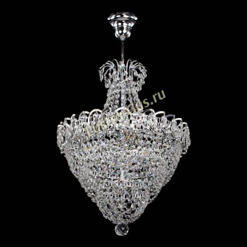 Люстра Ника Лепестки малая - 3 лампы в Сочи Гусь Хрустальный