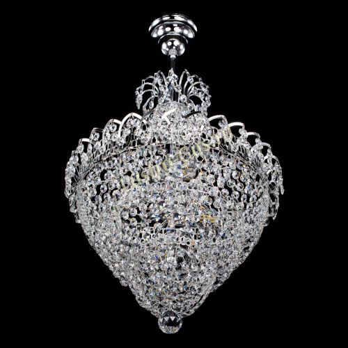 Люстра Ника Лепестки малая - 3 лампы в Сочи Гусь Хрустальный