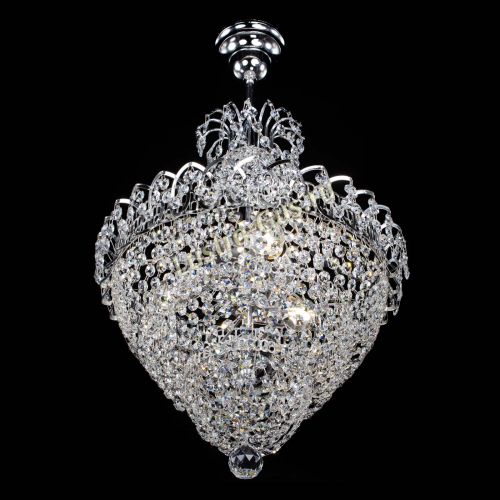 Люстра Ника Лепестки малая - 3 лампы в Сочи Гусь Хрустальный