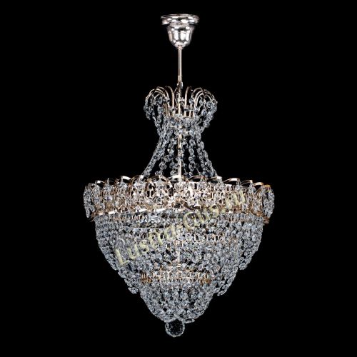 Люстра Ника Лепестки малая - 3 лампы в Сочи Гусь Хрустальный