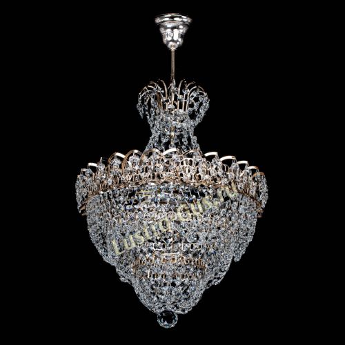 Люстра Ника Лепестки малая - 3 лампы в Сочи Гусь Хрустальный