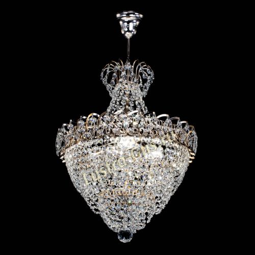 Люстра Ника Лепестки малая - 3 лампы в Сочи Гусь Хрустальный