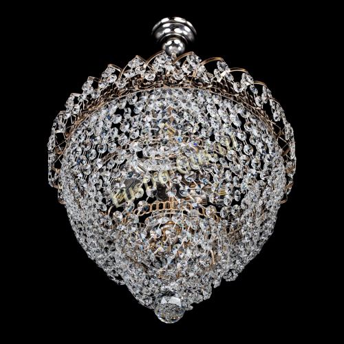 Люстра Ника Лепестки малая - 3 лампы в Сочи Гусь Хрустальный