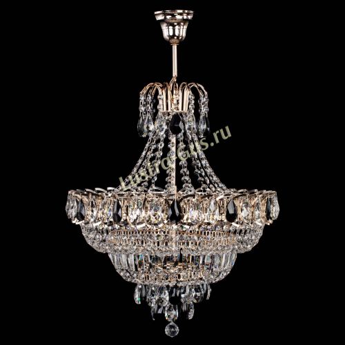 Люстра Ника подвесная Черная в Сочи Гусь Хрустальный