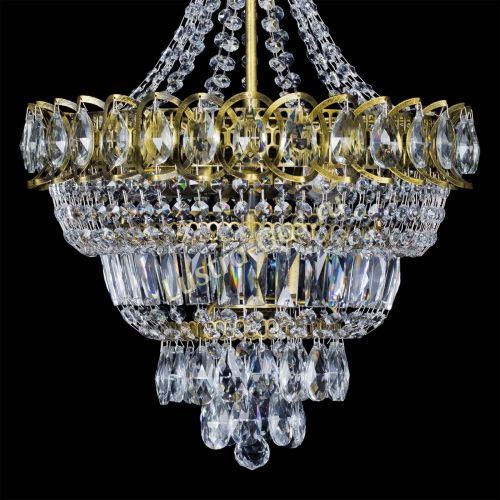 Люстра Ника подвесная под бронзу в Сочи Гусь Хрустальный