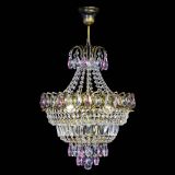 Люстра Ника подвесная Розовая под бронзу в Сочи Люстра Ника подвесная Розовая под бронзу в Сочи