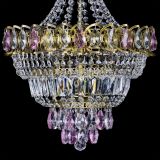 Люстра Ника подвесная Розовая под бронзу в Сочи Люстра Ника подвесная Розовая под бронзу в Сочи