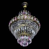 Люстра Ника подвесная Розовая под бронзу в Сочи Люстра Ника подвесная Розовая под бронзу в Сочи