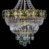 Люстра Ника подвесная Зеленая под бронзу в Сочи Люстра Ника подвесная Зеленая под бронзу в Сочи