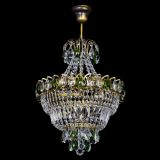 Люстра Ника подвесная Зеленая под бронзу в Сочи Люстра Ника подвесная Зеленая под бронзу в Сочи