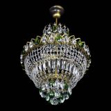 Люстра Ника подвесная Зеленая под бронзу в Сочи Люстра Ника подвесная Зеленая под бронзу в Сочи