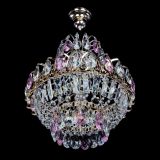 Люстра Ника 1 лампа розовая в Сочи