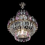 Люстра Ника 1 лампа розовая в Сочи