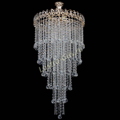 Люстра Октава длинная с подвесом в Сочи Гусь Хрустальный