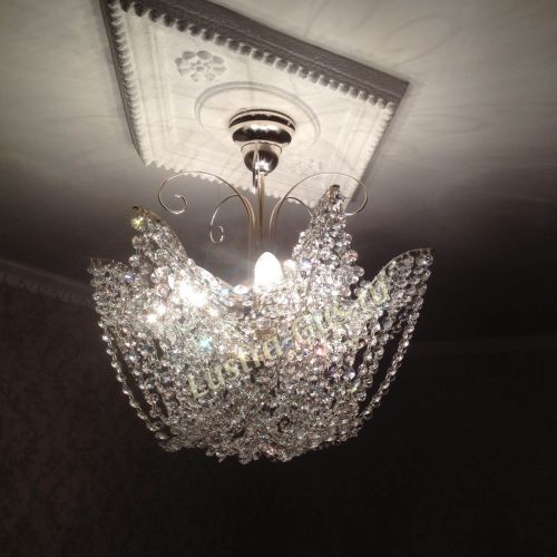 Люстра Орхидея №3 чайная в Сочи Гусь Хрустальный