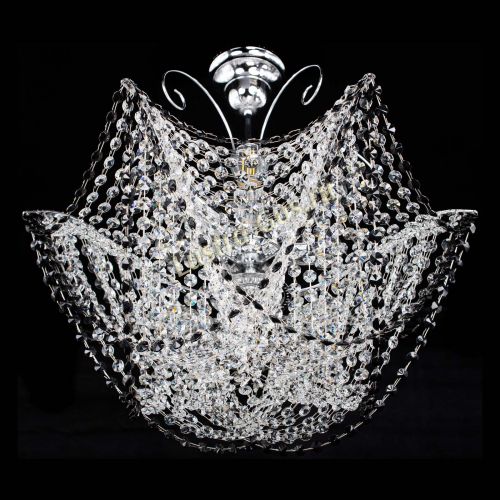 Люстра Орхидея №3 черная в Сочи Гусь Хрустальный