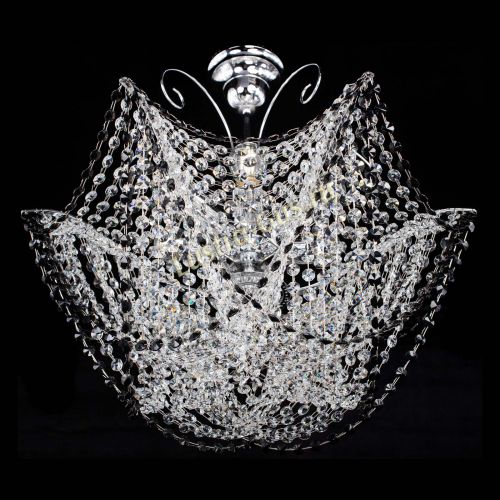 Люстра Орхидея №3 черная в Сочи Гусь Хрустальный