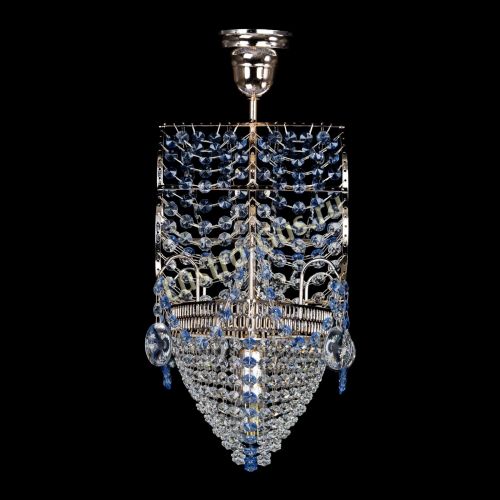 Люстра Парусник №1 синий в Сочи Гусь Хрустальный