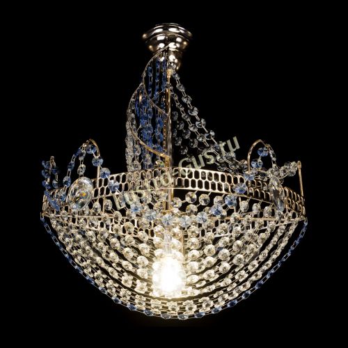 Люстра Парусник №1 синий в Сочи Гусь Хрустальный