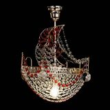 Люстра Парусник №1 красный в Сочи