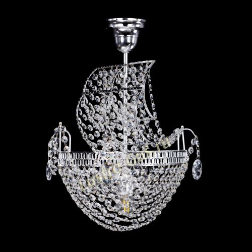 Люстра Парусник №1 в Сочи Гусь Хрустальный