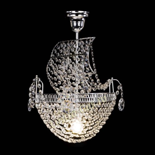 Люстра Парусник №1 в Сочи Гусь Хрустальный