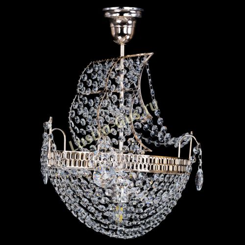 Люстра Парусник №1 в Сочи Гусь Хрустальный