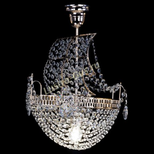 Люстра Парусник №1 в Сочи Гусь Хрустальный