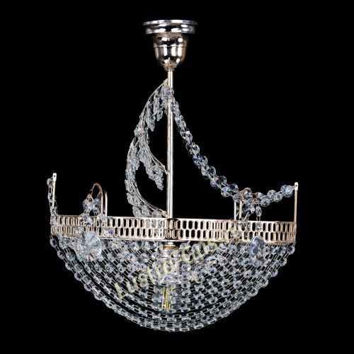 Люстра Парусник №1 в Сочи Гусь Хрустальный