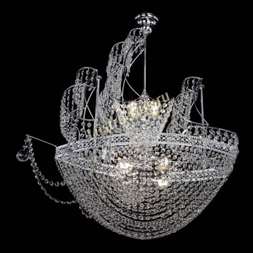 Люстра Парусник №8 Венеция в Сочи Гусь Хрустальный