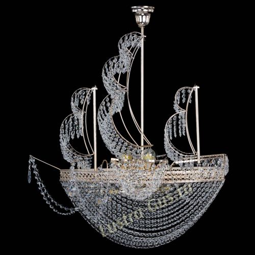 Люстра Парусник №8 Венеция в Сочи Гусь Хрустальный
