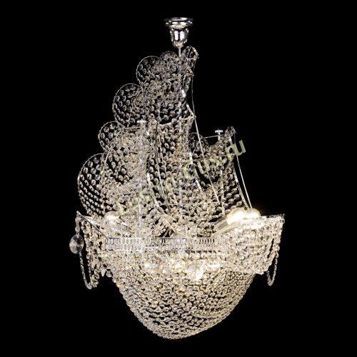 Люстра Парусник №8 в Сочи Гусь Хрустальный