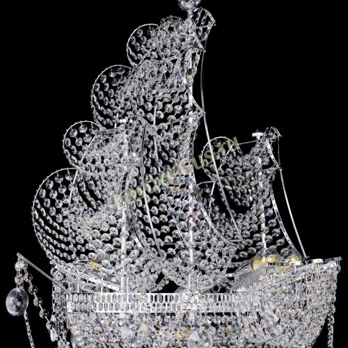 Люстра Парусник №8 в Сочи Гусь Хрустальный