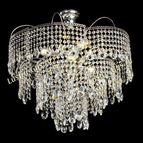 Люстра Виноград 6 ламп Журавль в Сочи Гусь Хрустальный