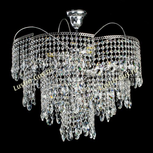 Люстра Виноград 6 ламп Журавль в Сочи Гусь Хрустальный